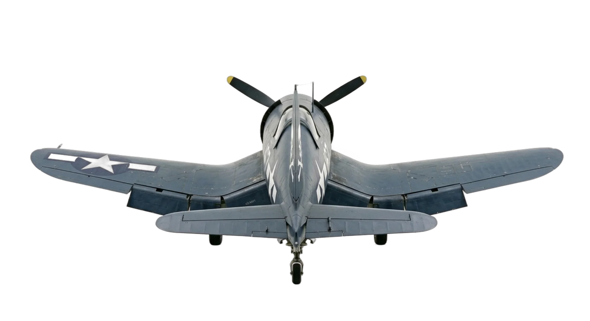 1940 Vought Vought F4U Corsair - Rear - Fighter aircraft